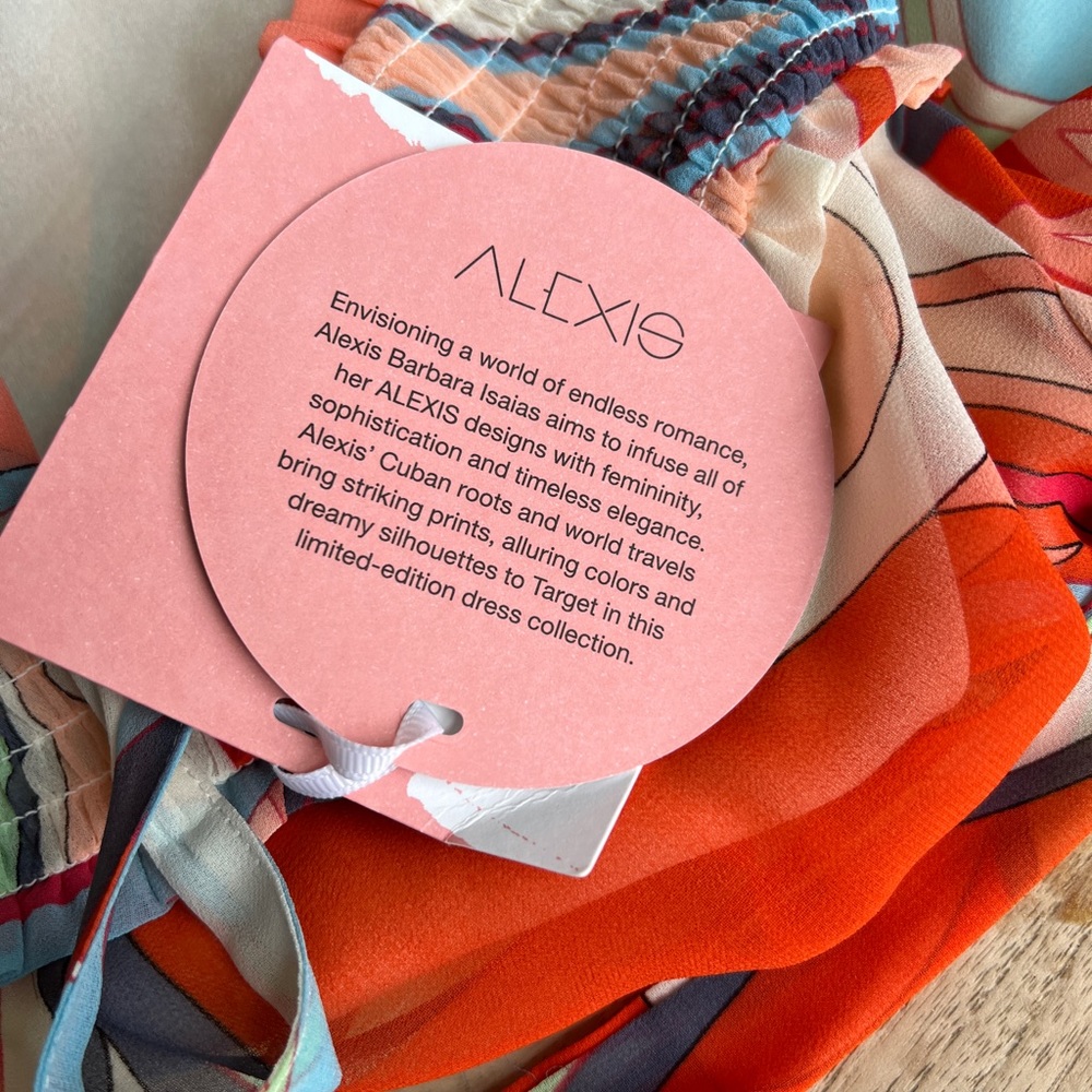 Never been worn - beautiful and colorful maxi dress with tag still on. - Picture 6 of 6